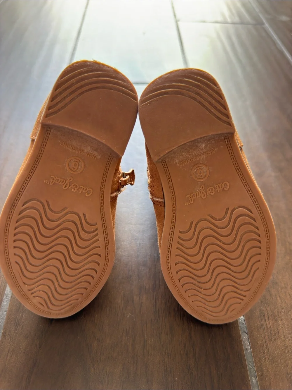 Cat & Jack Kids Tan Ankle Boots